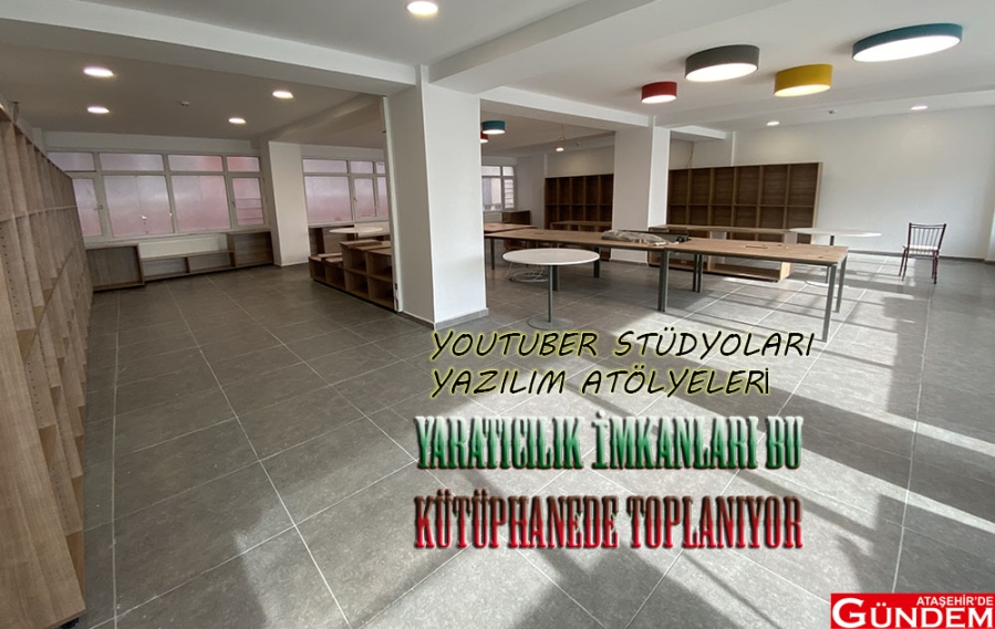İBB KÜTÜPHANE ANLAYIŞINI DEĞİŞTİRİYOR İBB YENİ KÜTÜPHANE